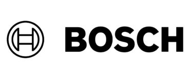 Black and white logo for "BOSCH"