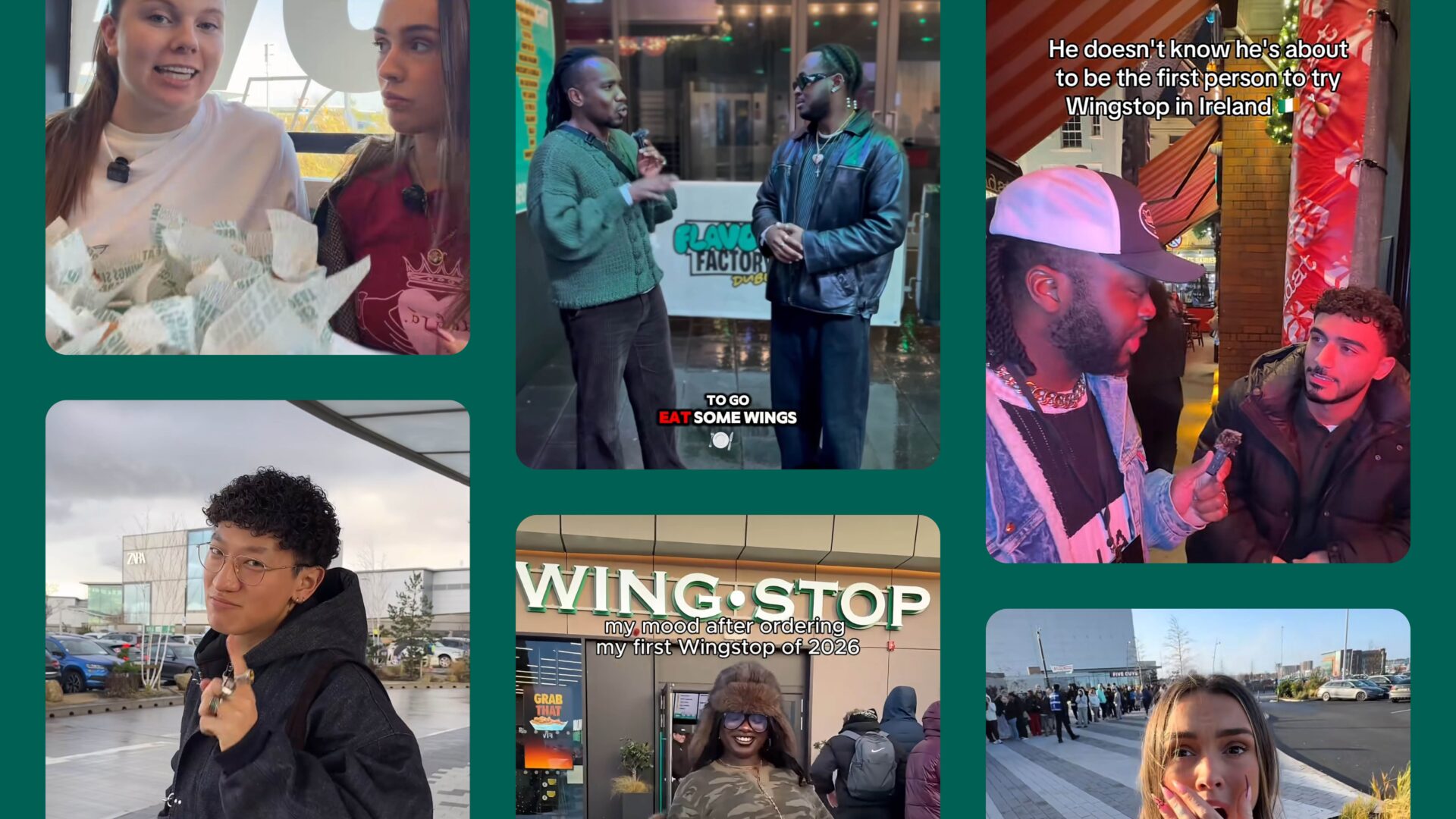 Wingstop launch party dublin